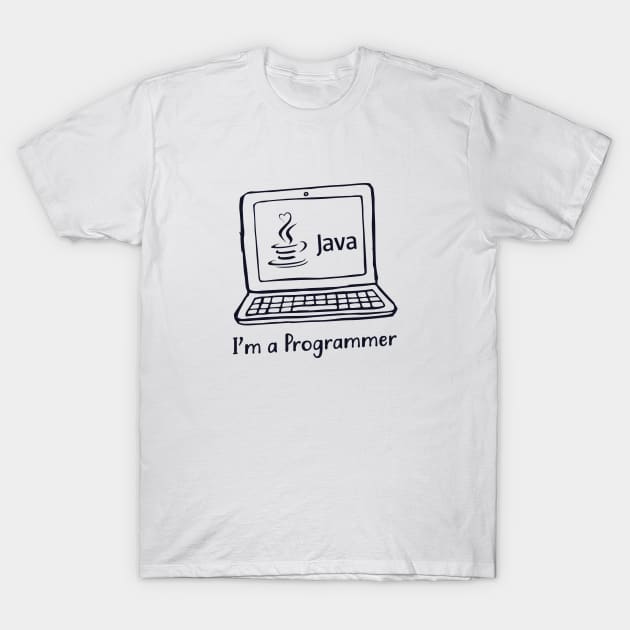 Trust Me I'm Java Programmer T-Shirt by zadaID